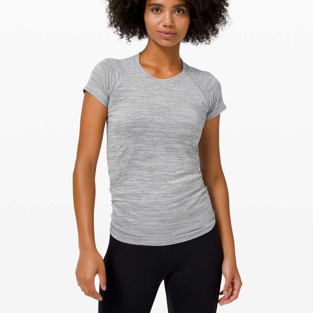 Lululemon Swiftly Tech Short Sleeve 2.0 in Wee Are From Space White